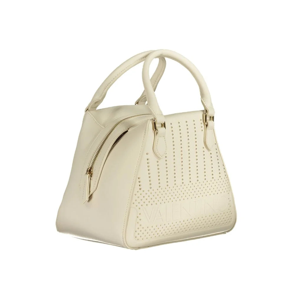 Mario Valentino White Polyethylene Handbag - Shoulder Bags