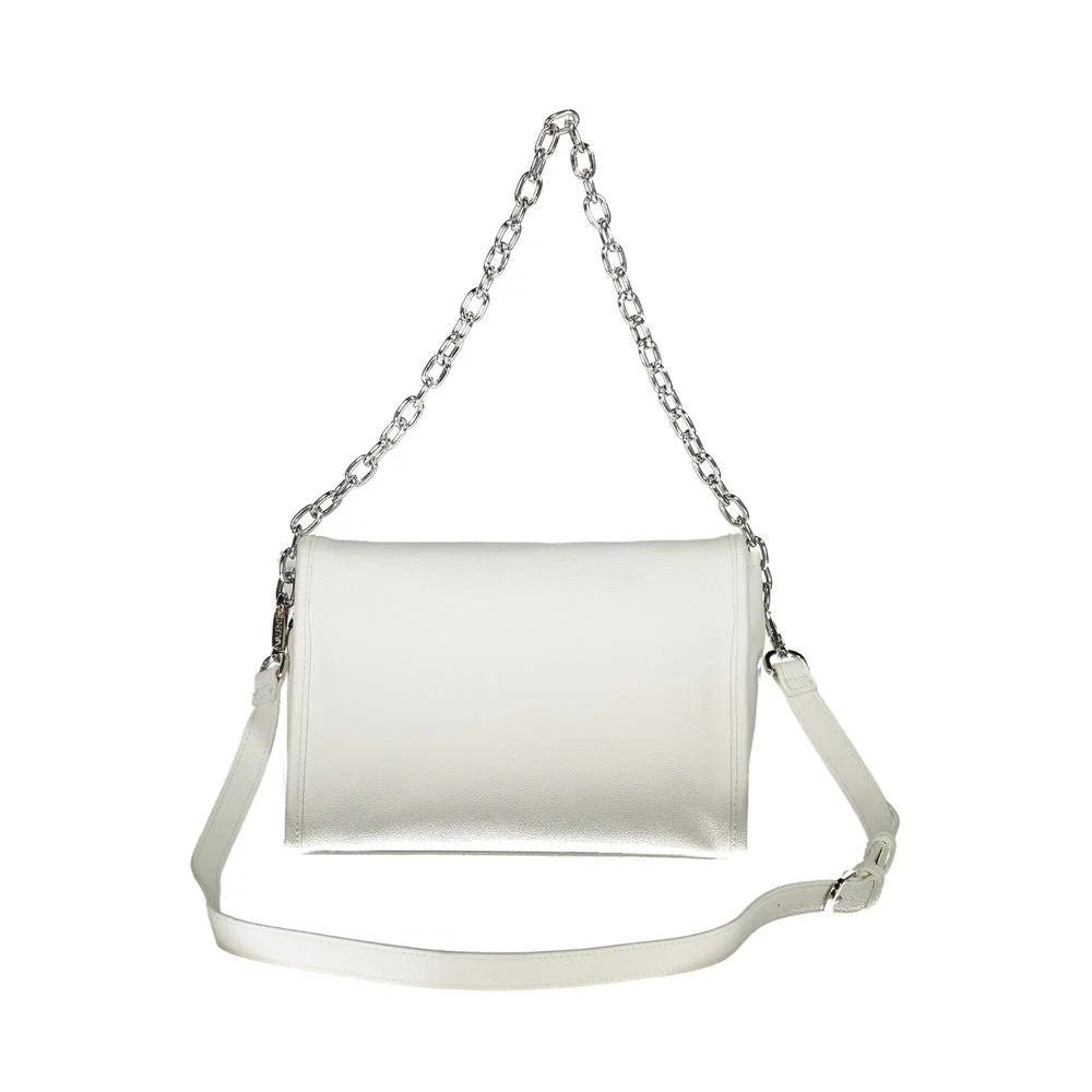 Mario Valentino White Polyethylene Handbag - Shoulder Bags
