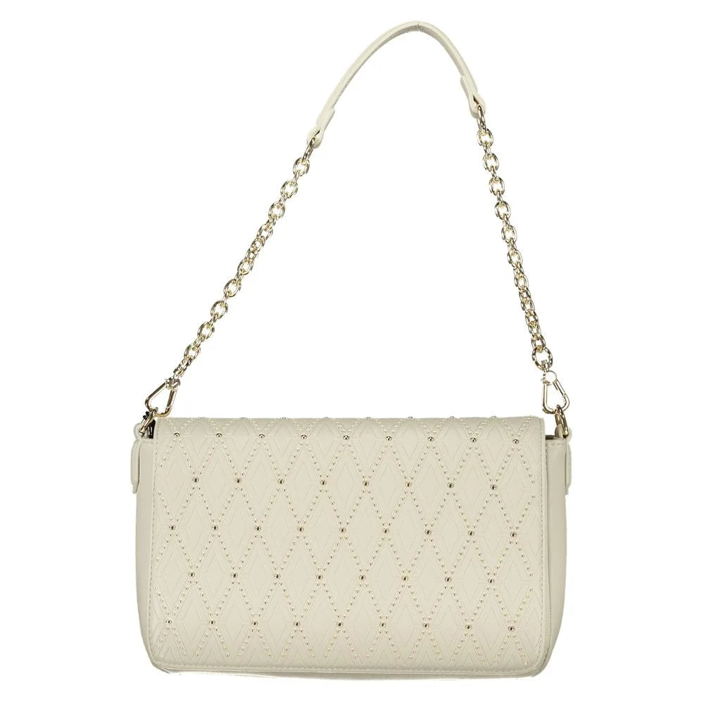 Mario Valentino White Polyethylene Handbag - Shoulder Bags