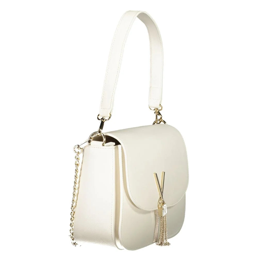 Mario Valentino White Polyethylene Handbag - Shoulder Bags