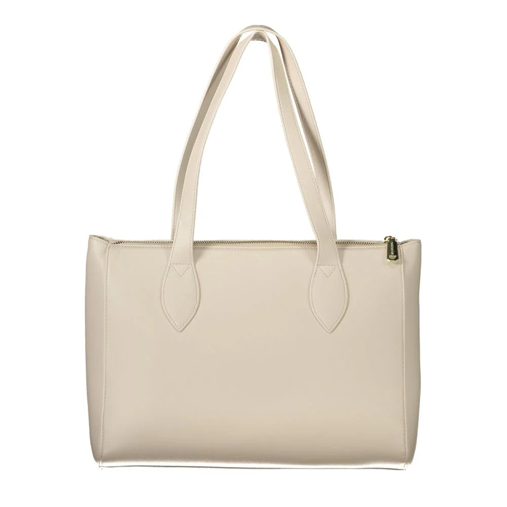 Mario Valentino White Polyethylene Women Handbag