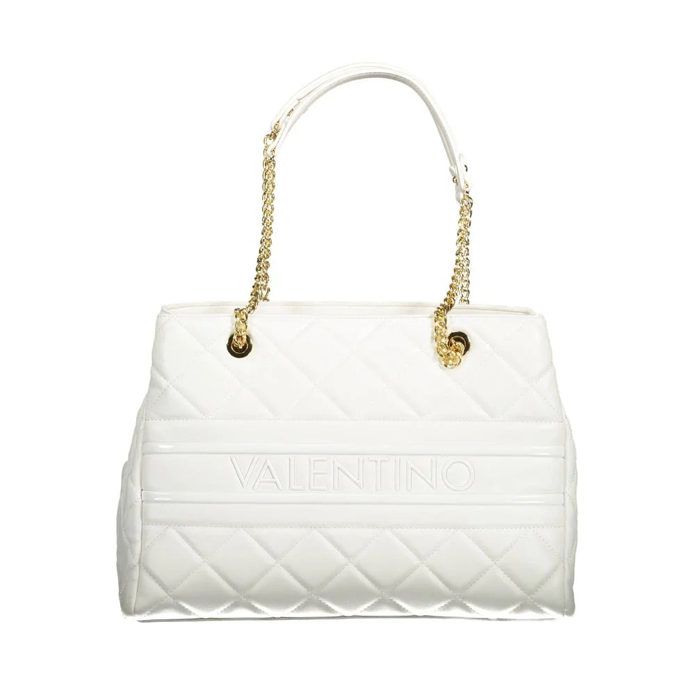Mario Valentino White Polyethylene Women Handbag - Shoulder Bags