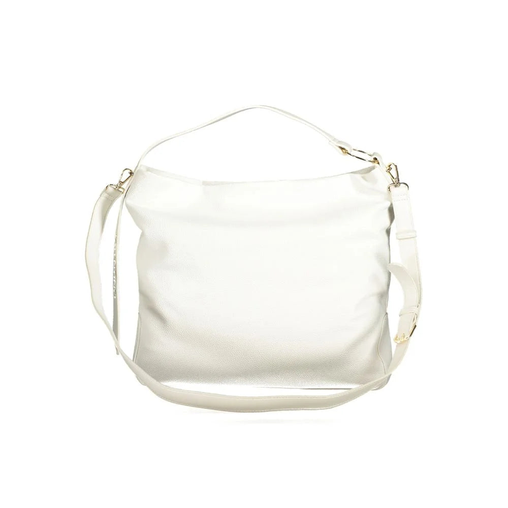 Mario Valentino White Polyethylene Women Handbag - Shoulder Bags
