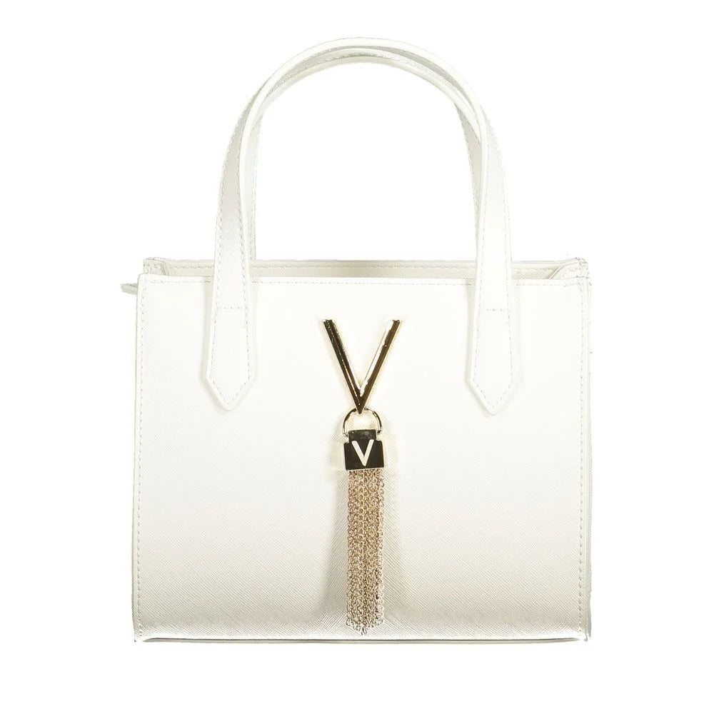 Mario Valentino White Polyethylene Women Handbag - Shoulder Bags