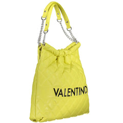Mario Valentino Yellow Polyethylene Handbag - Shoulder Bags
