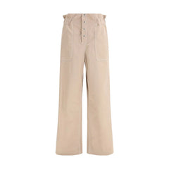 Marni Beige Cotton Casual Pants - IT42 | L