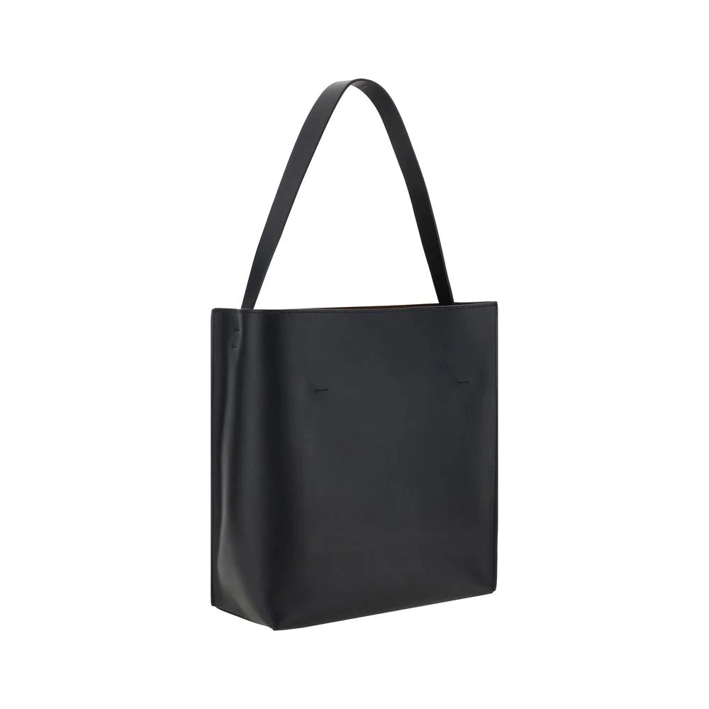 Marni Black Calf Leather Bos Taurus Shoulder Bag
