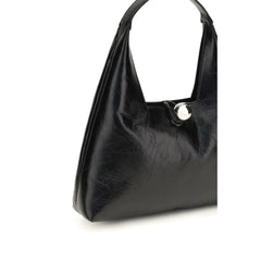 Marni Black Calf Leather Bos Taurus Shoulder Bag