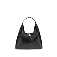 Marni Black Calf Leather Bos Taurus Shoulder Bag