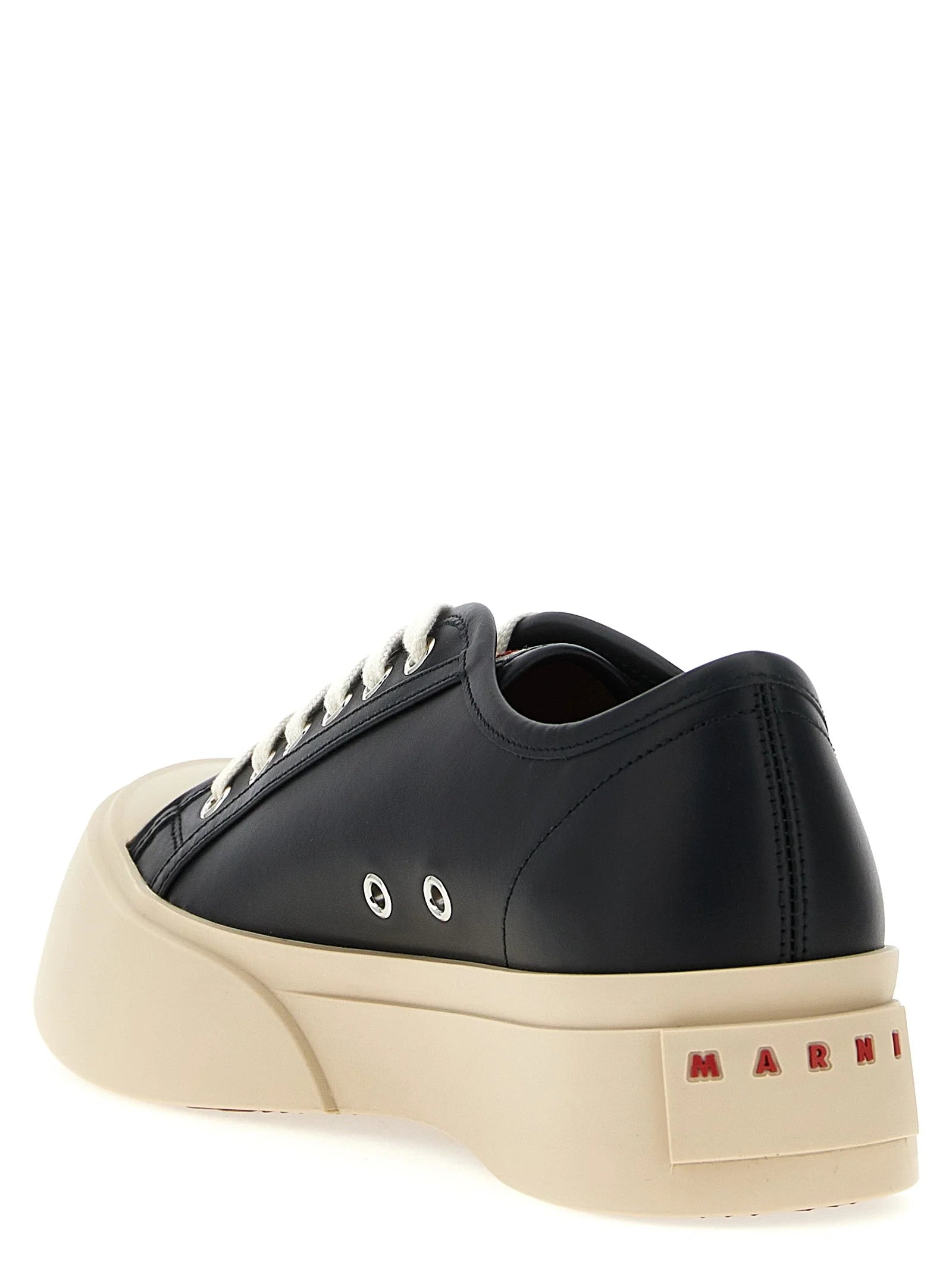 Marni Black Calfskin Low Top Sneakers - EU 41 | US 8