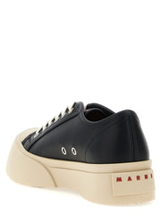 Marni Black Calfskin Low Top Sneakers - EU 41 | US 8