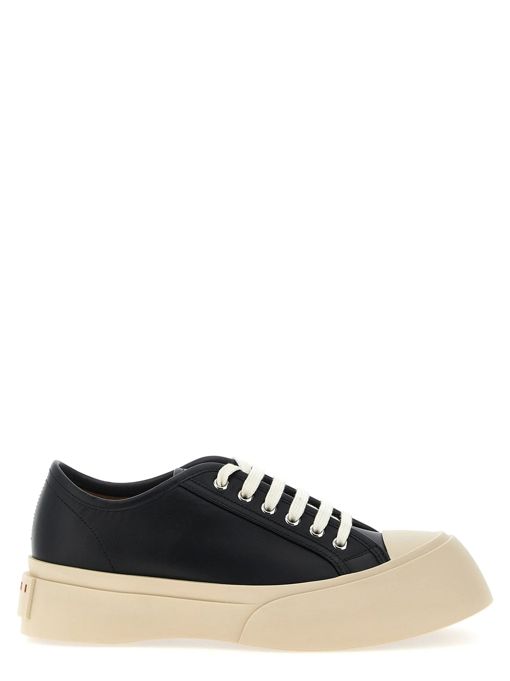 Marni Black Calfskin Low Top Sneakers - EU 41 | US 8