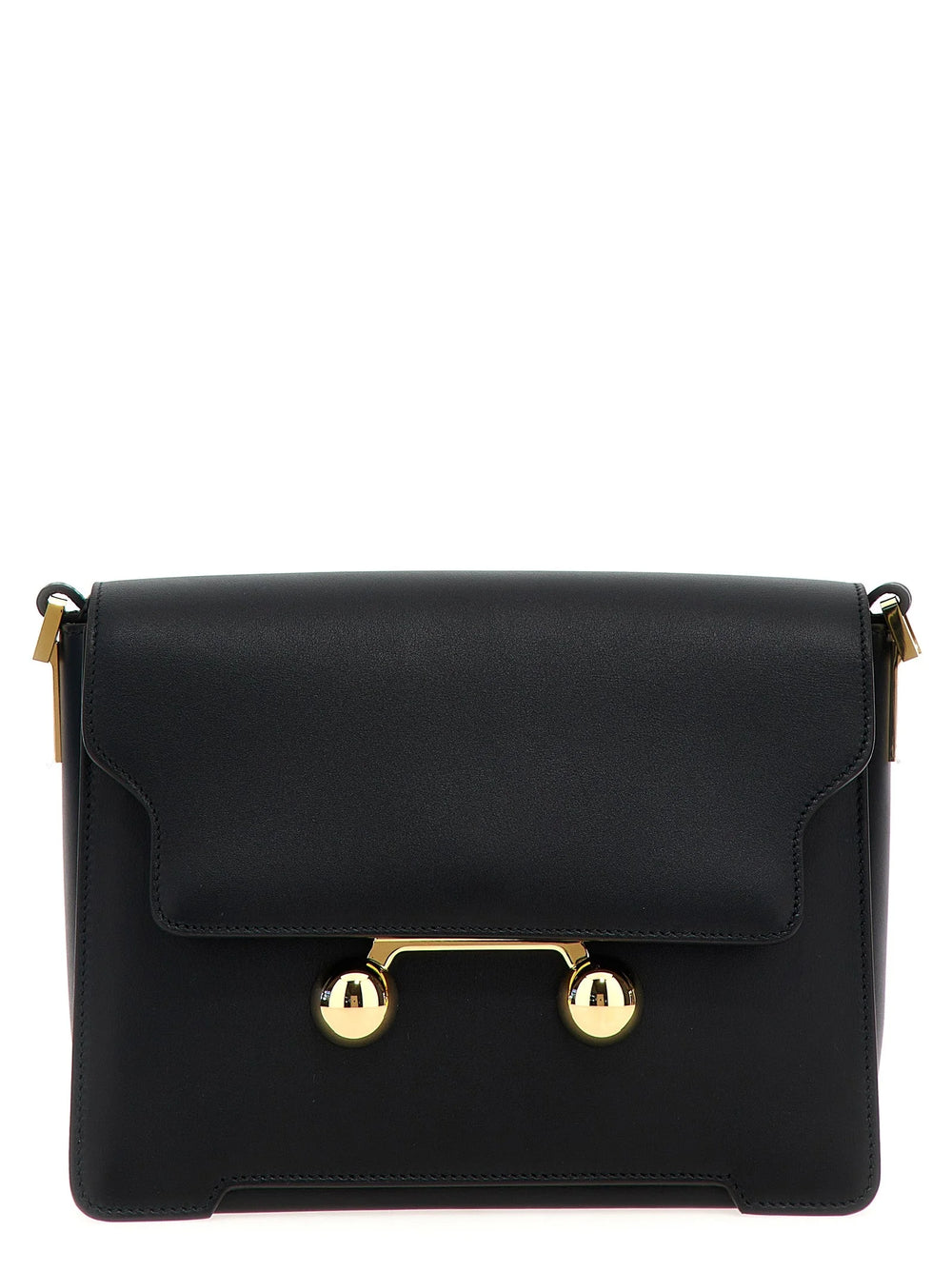 Marni Black Calfskin Shoulder Bag