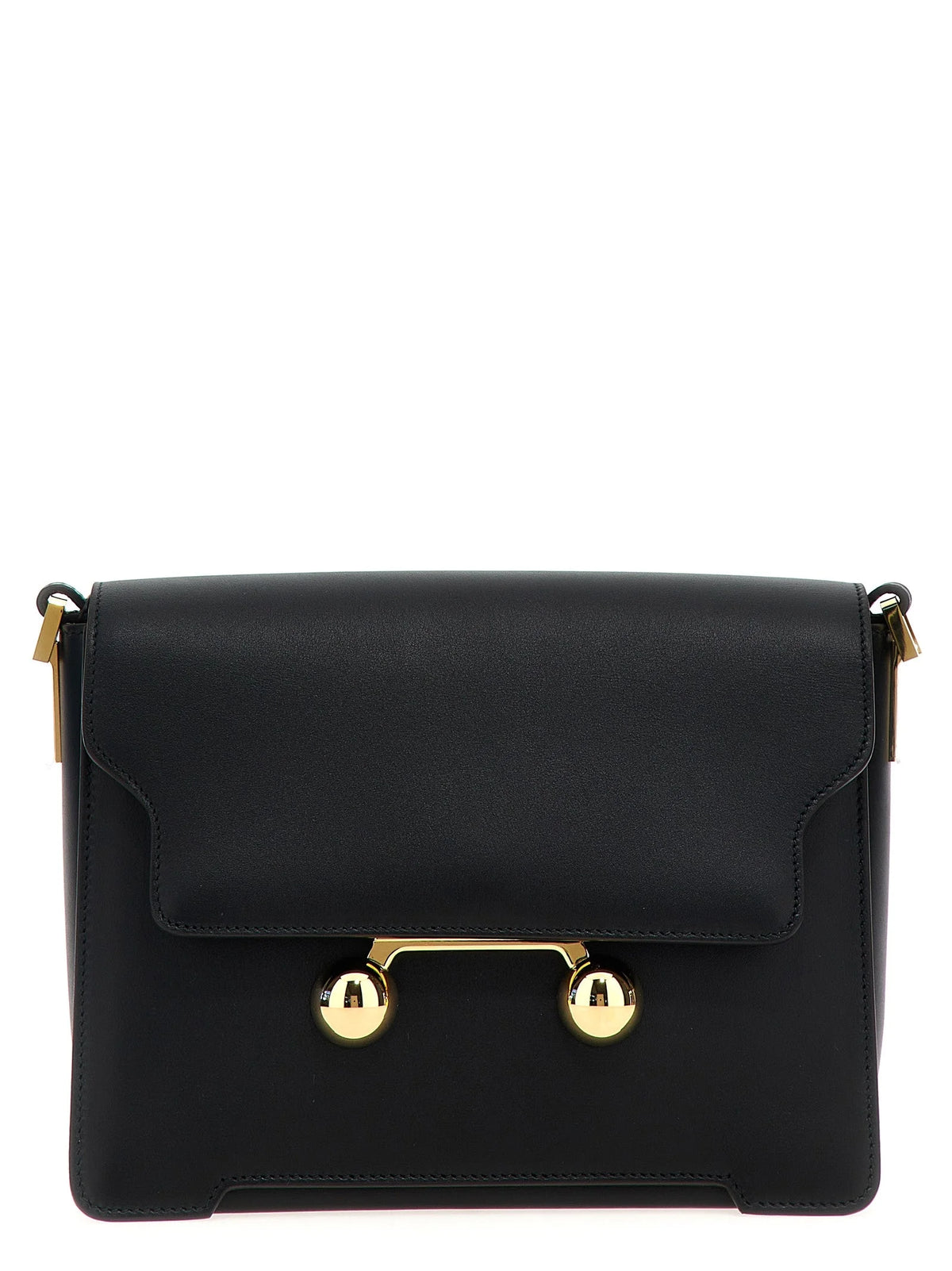 Marni Black Calfskin Shoulder Bag