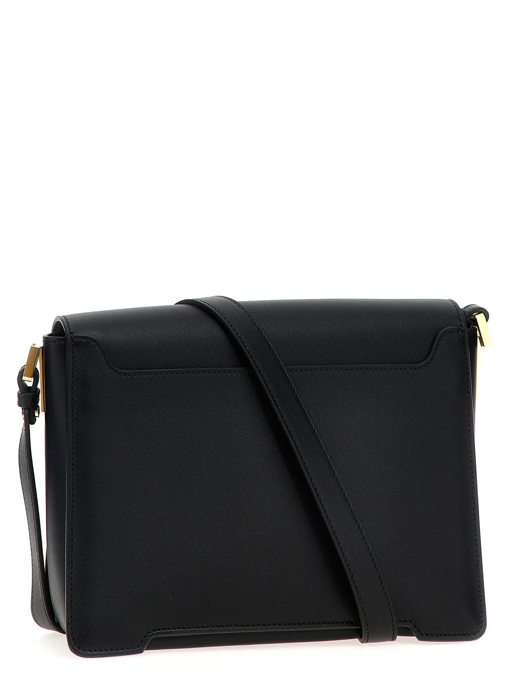 Marni Black Calfskin Shoulder Bag
