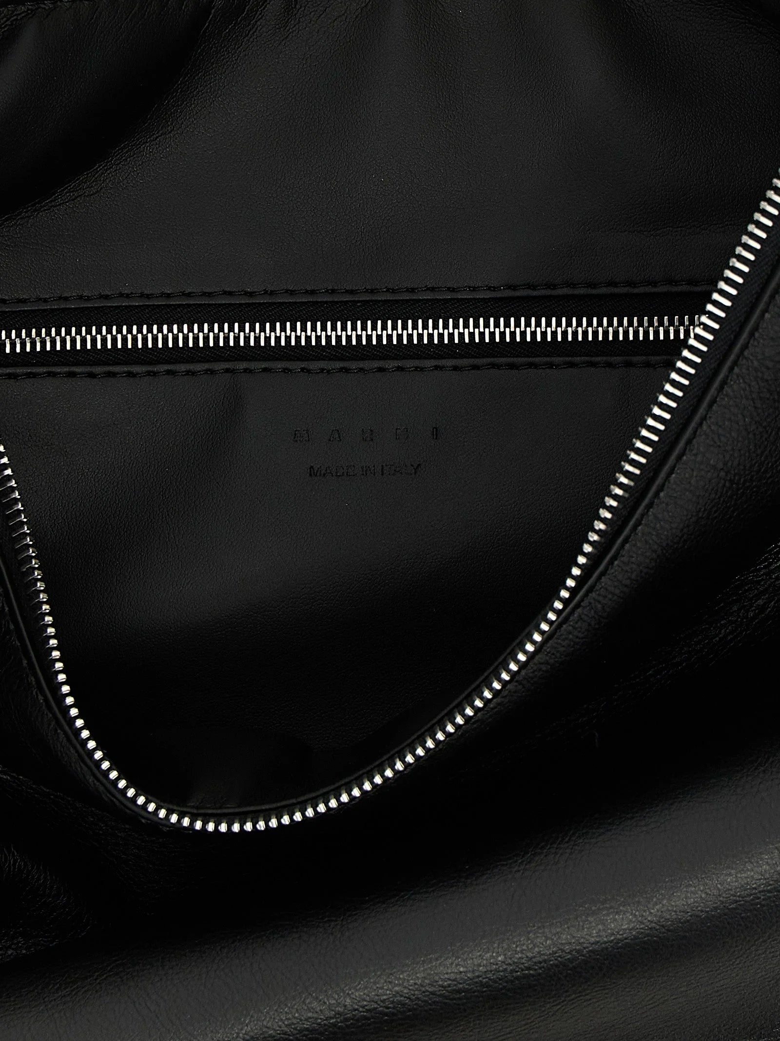 Marni Black Calfskin Shoulder Bag