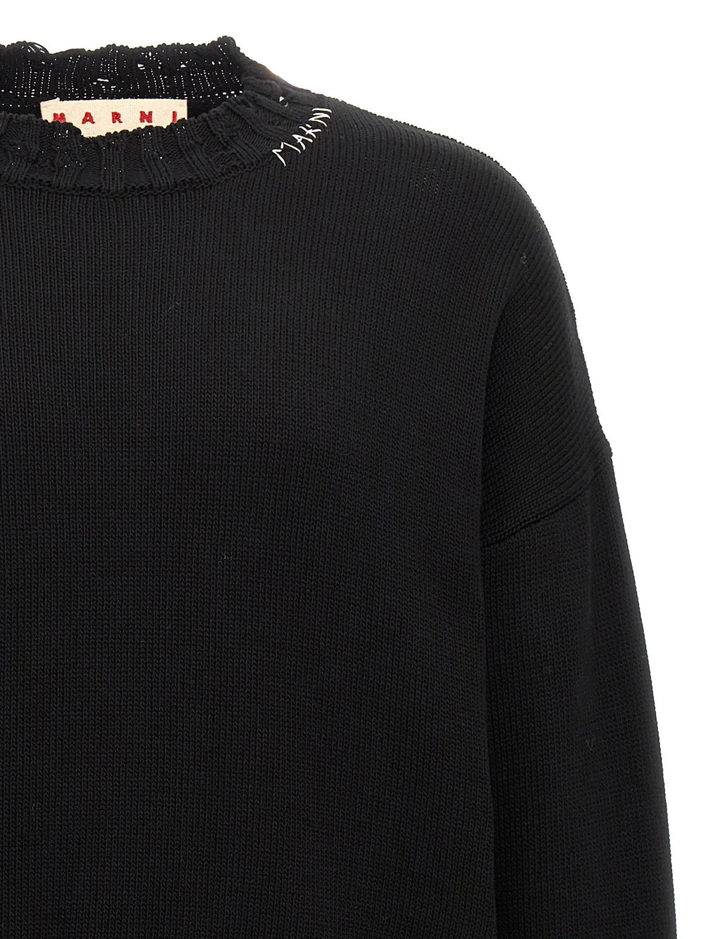 Marni Black Cotton Cardigan