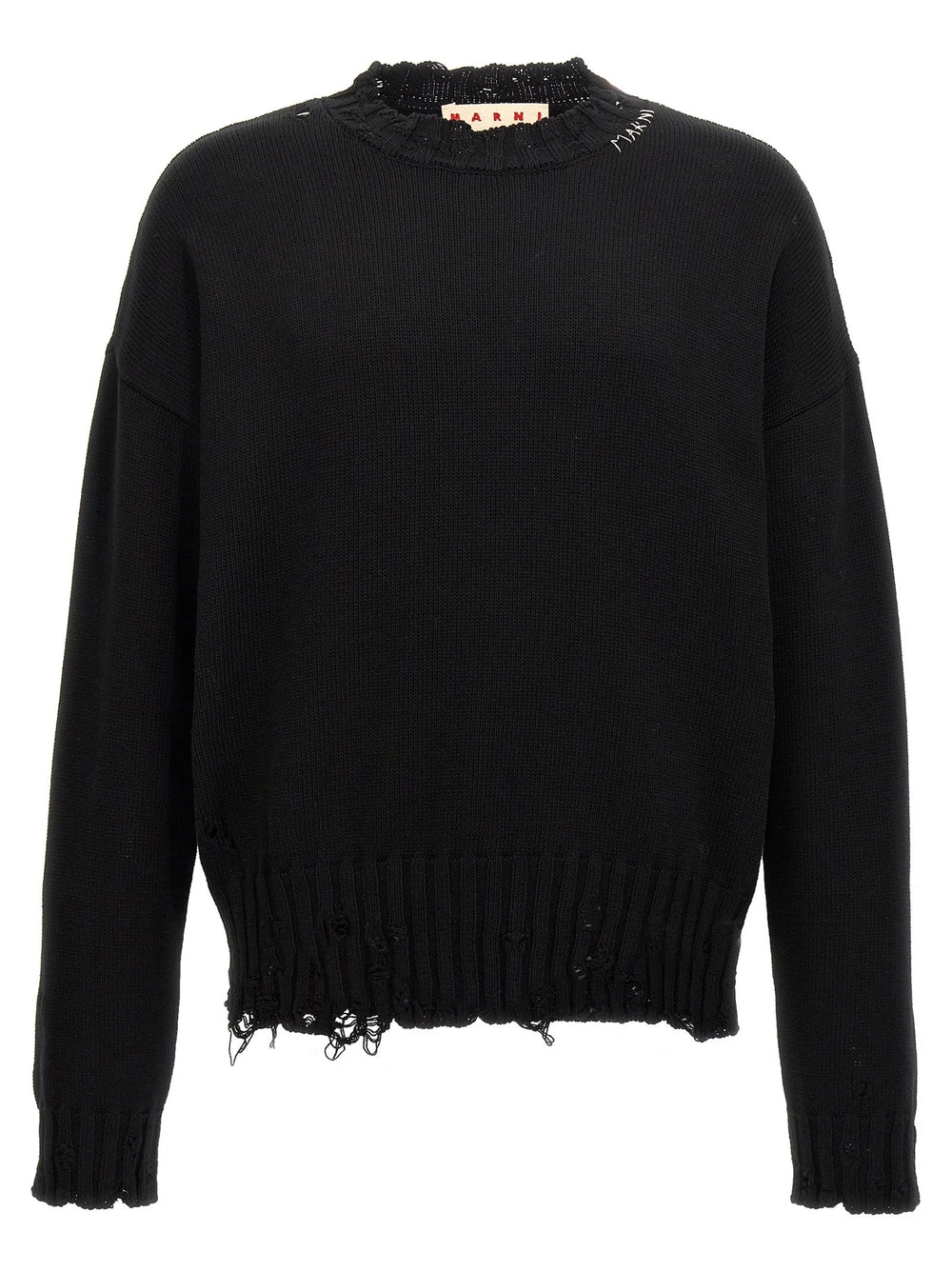 Marni Black Cotton Cardigan