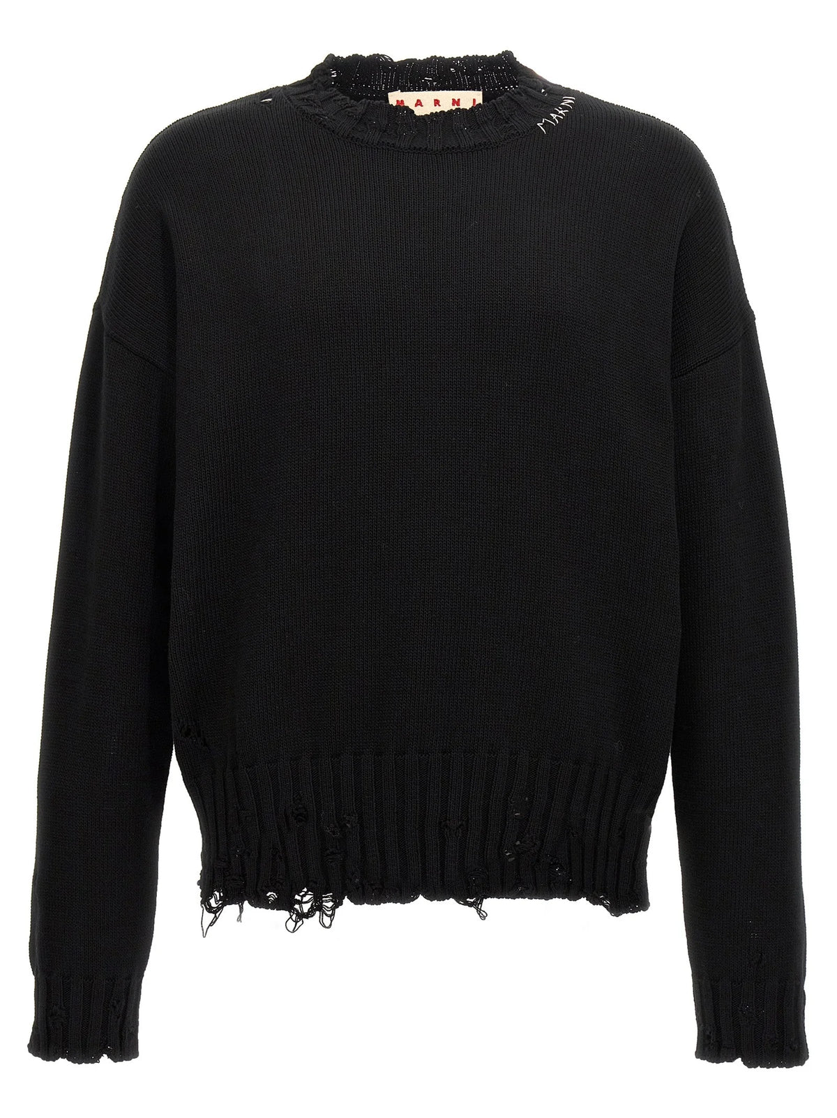 Marni Black Cotton Cardigan
