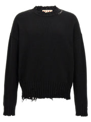 Marni Black Cotton Cardigan