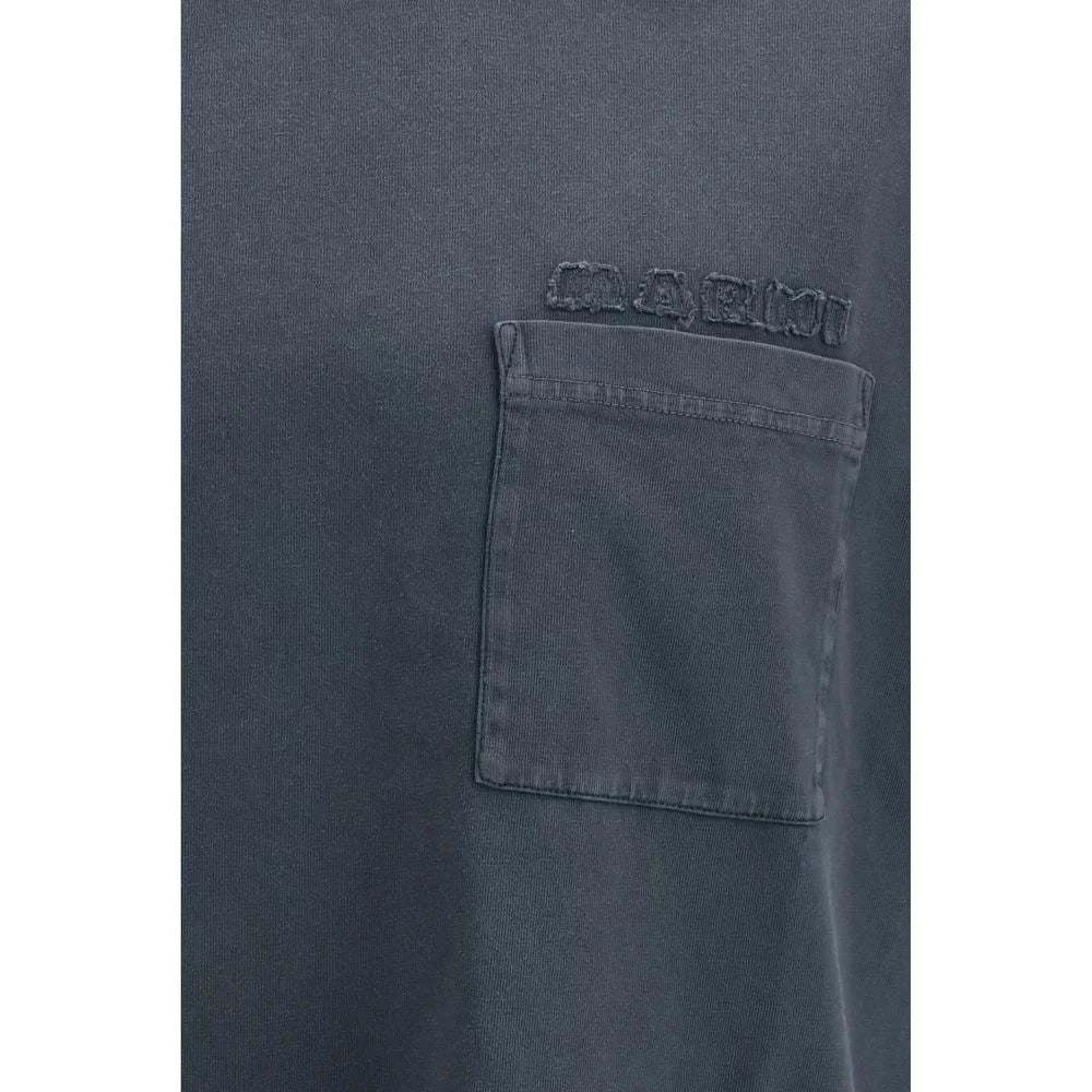 Marni Black Cotton T-Shirt
