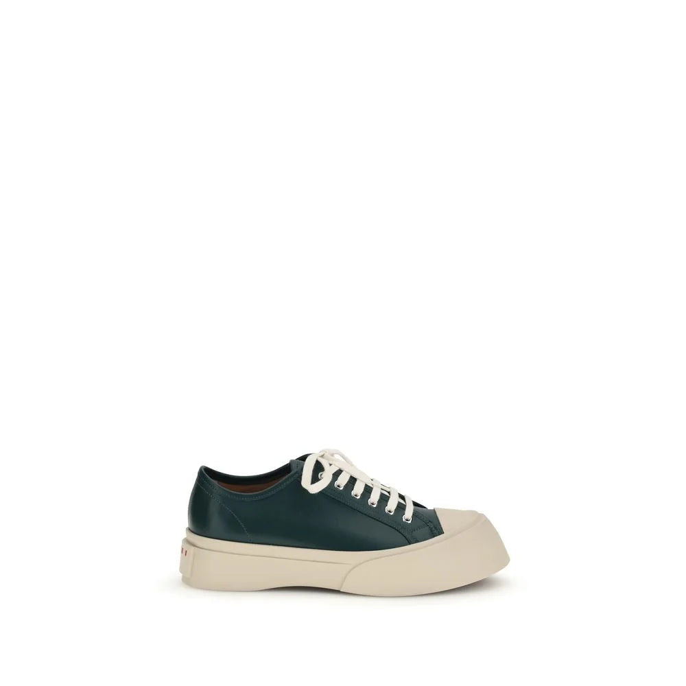 Marni Black Napa Leather / Calf Bos Taurus Chunky Sneakers