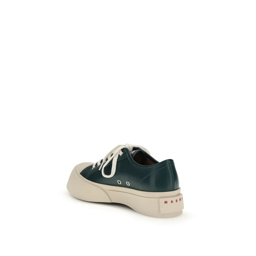 Marni Black Napa Leather / Calf Bos Taurus Chunky Sneakers