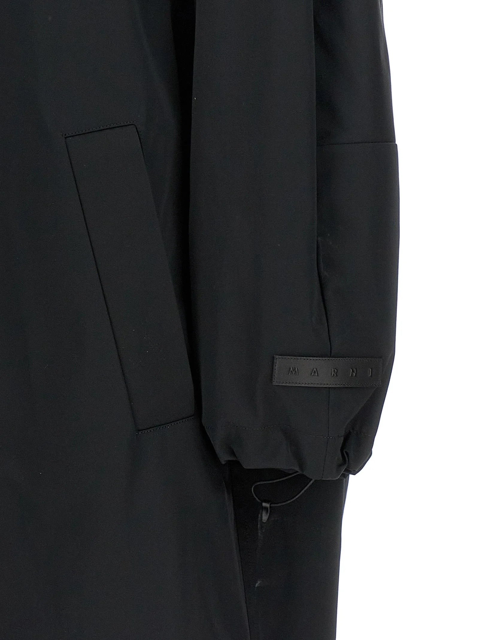 Marni Black Polyester Parka