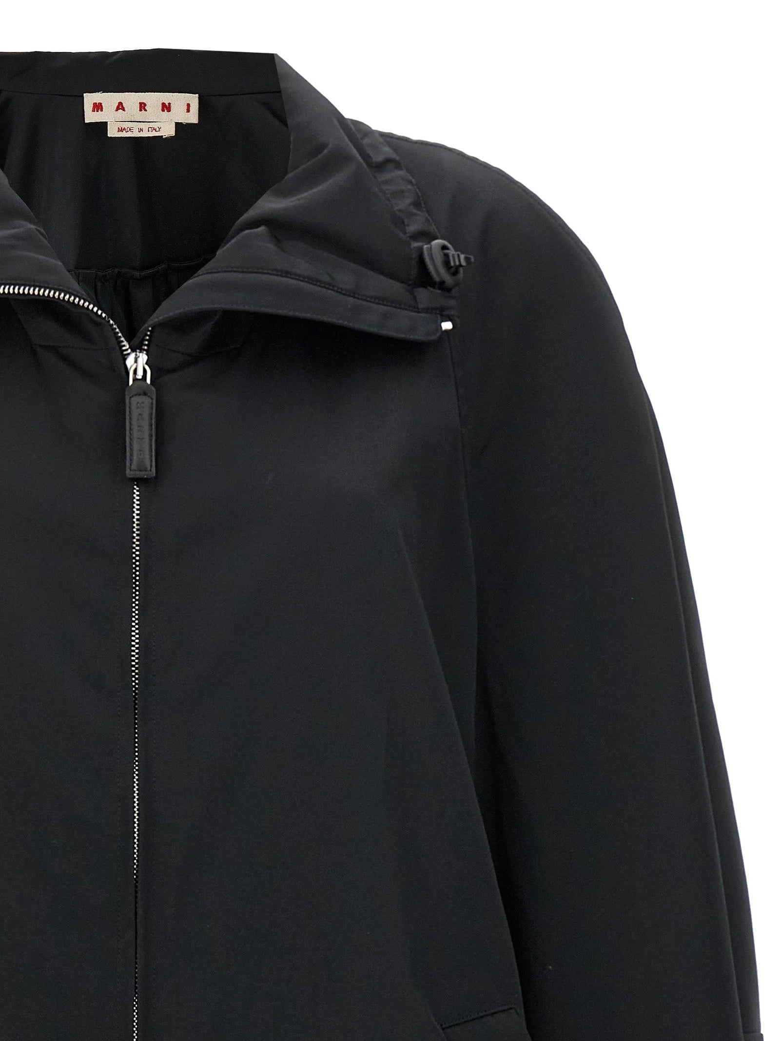 Marni Black Polyester Parka