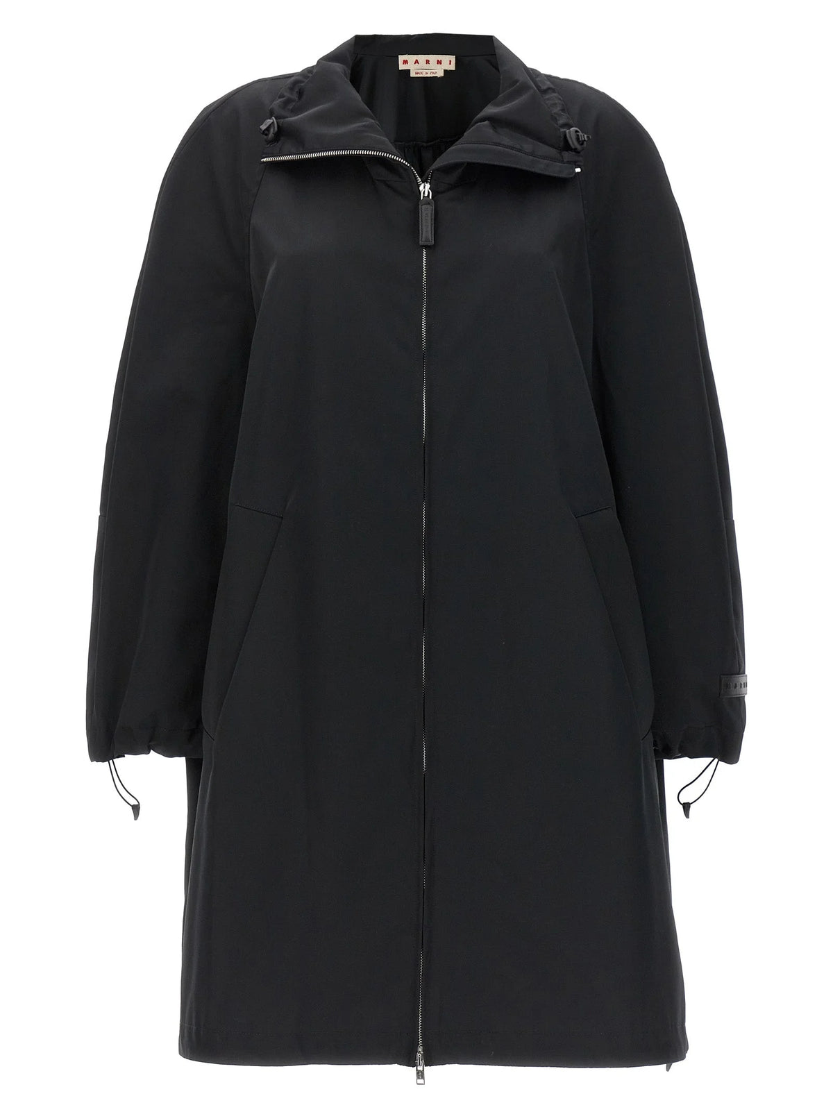 Marni Black Polyester Parka