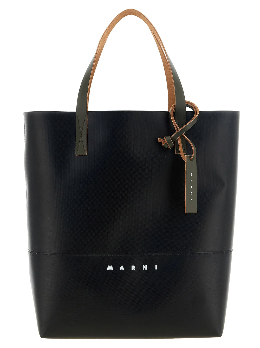 Marni Black Polyester Tote Bag