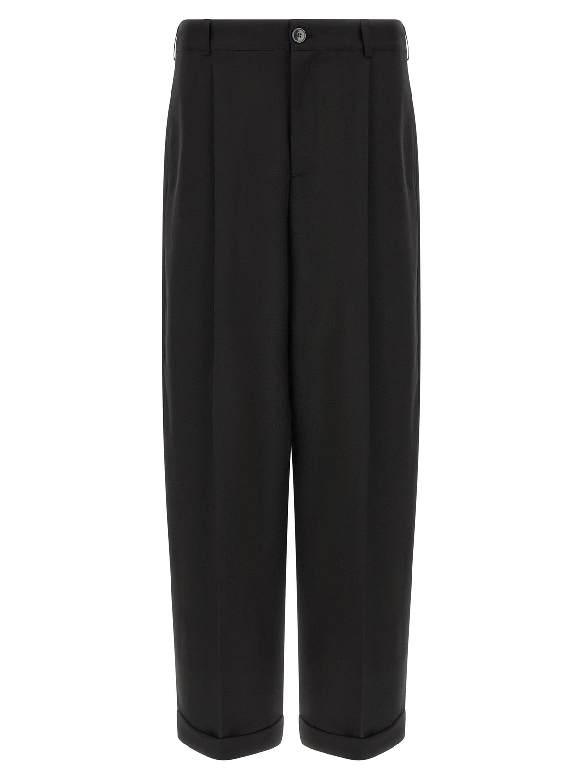 Marni Black Virgin Wool Casual Pants - IT50 | L