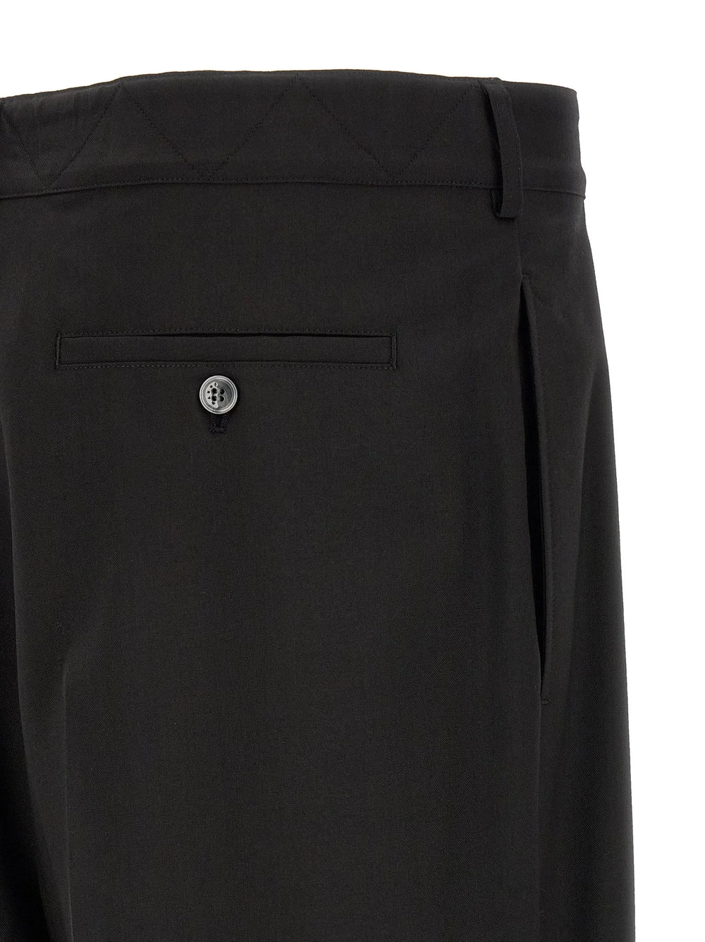 Marni Black Virgin Wool Casual Pants - IT50 | L