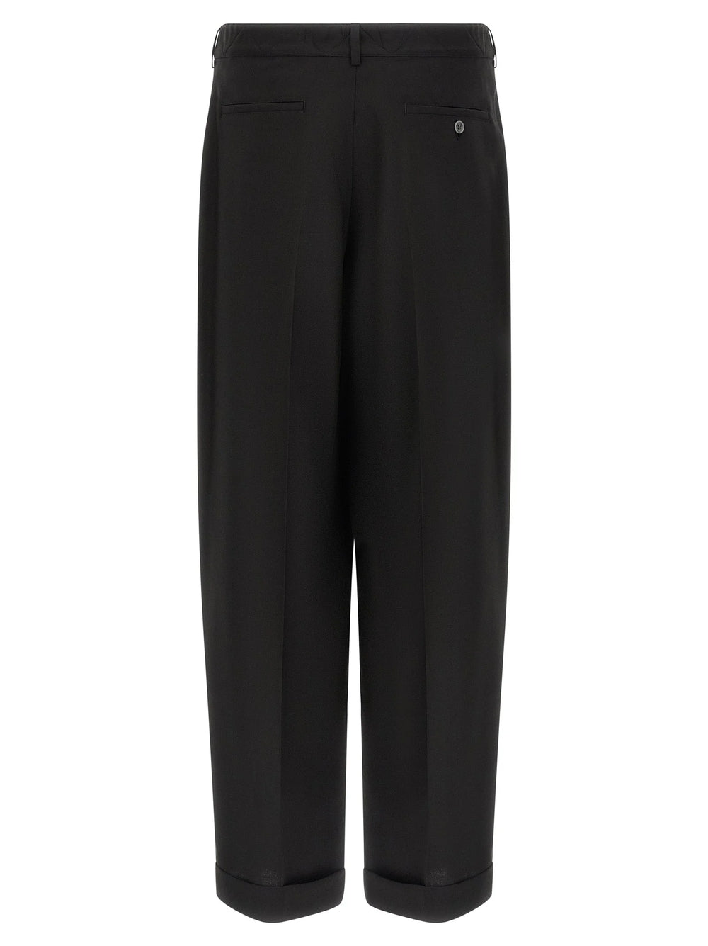 Marni Black Virgin Wool Casual Pants - IT50 | L