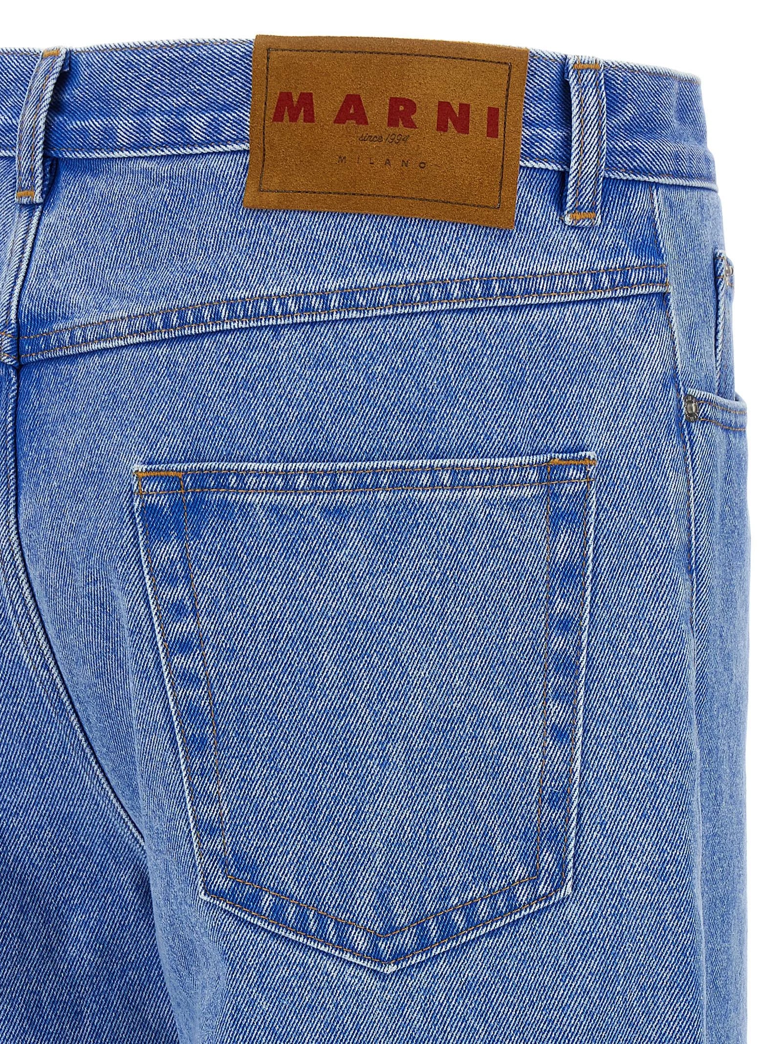 Marni Blue Cotton Jeans Denim