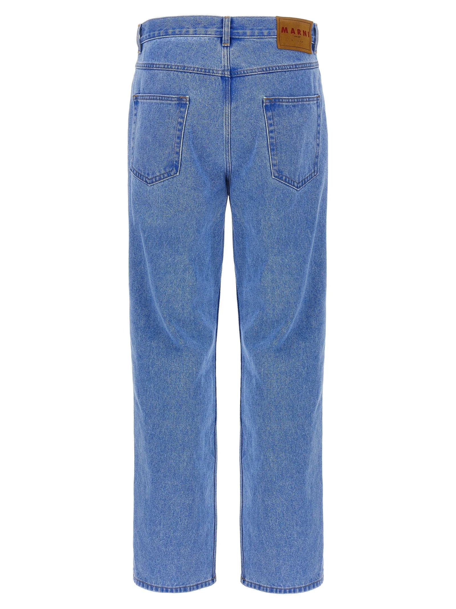 Marni Blue Cotton Jeans Denim