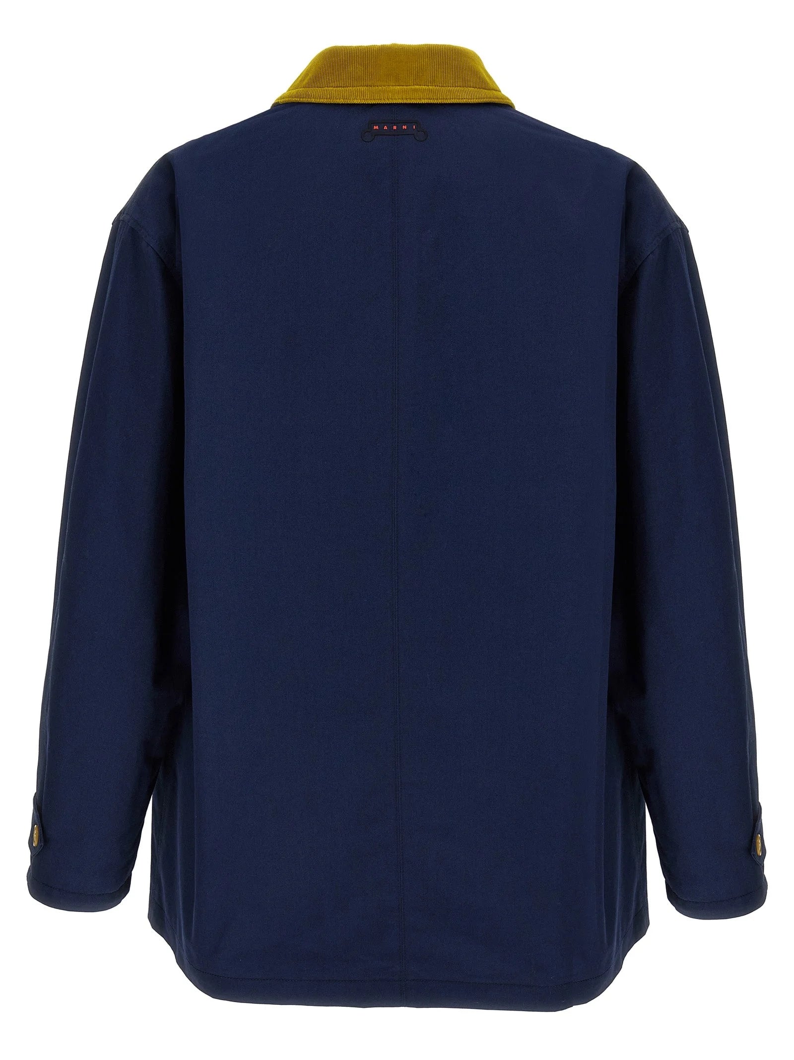 Marni Blue Cotton Parka