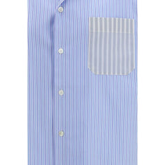 Marni Blauw katoenen geruit shirt - IT50 | L