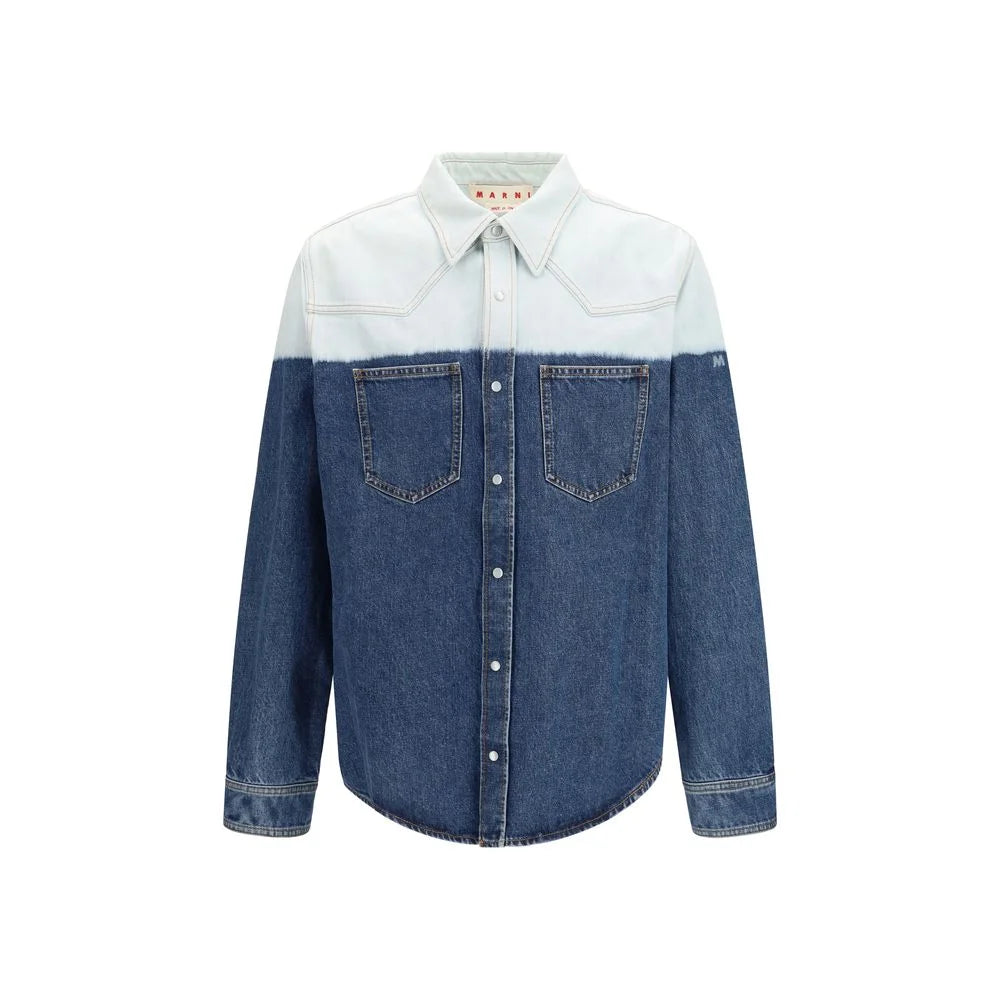 Marni Blaues Jeanshemd - IT46 | S