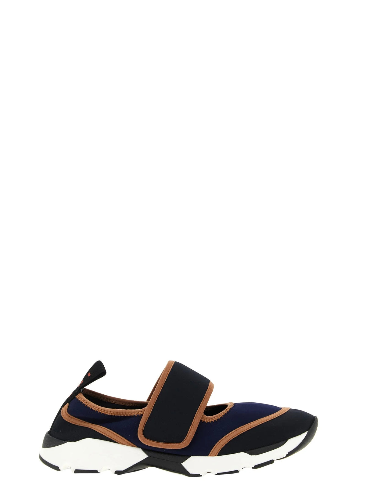 Marni Blue Polyamide Low Top Sneakers - EU36/US6