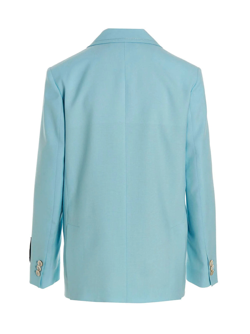 Marni Blue Virgin Wool Blazer - IT38
