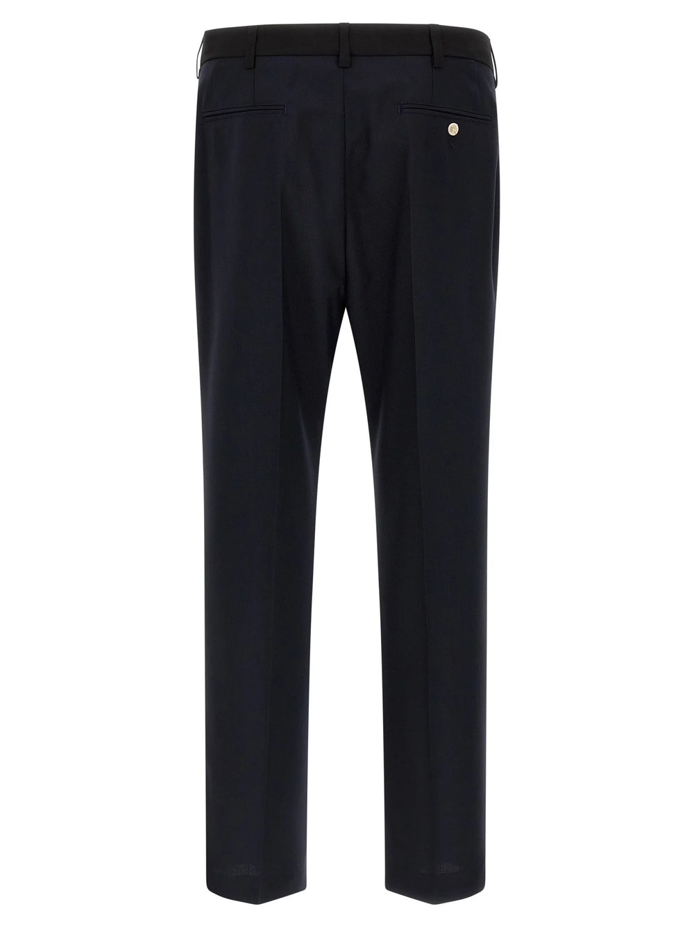Marni Blue Virgin Wool Casual Pants