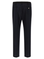 Marni Blue Virgin Wool Casual Pants