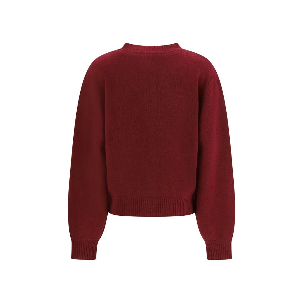 Marni Bordeaux Cashmere Cardigan