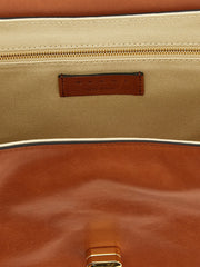 Marni Brown Calfskin Shoulder Bag