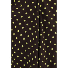 Marni Brown Silk Casual Dress