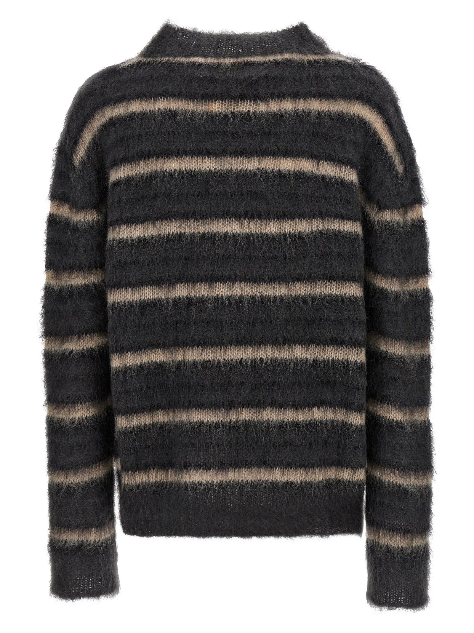 Marni Gray Fabric Cardigan