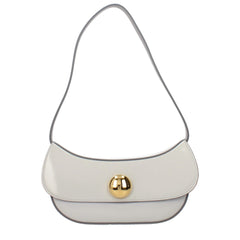 Marni Gray Leather Shoulder Bag