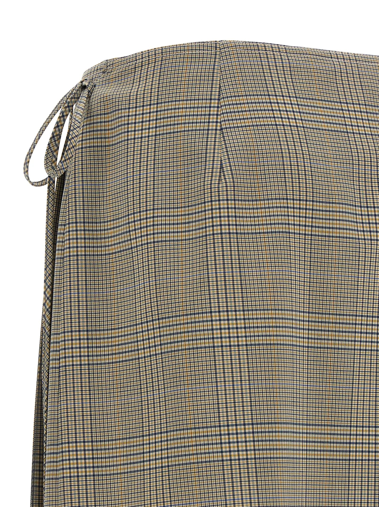 Marni Gray Polyester Midi Skirt - IT38
