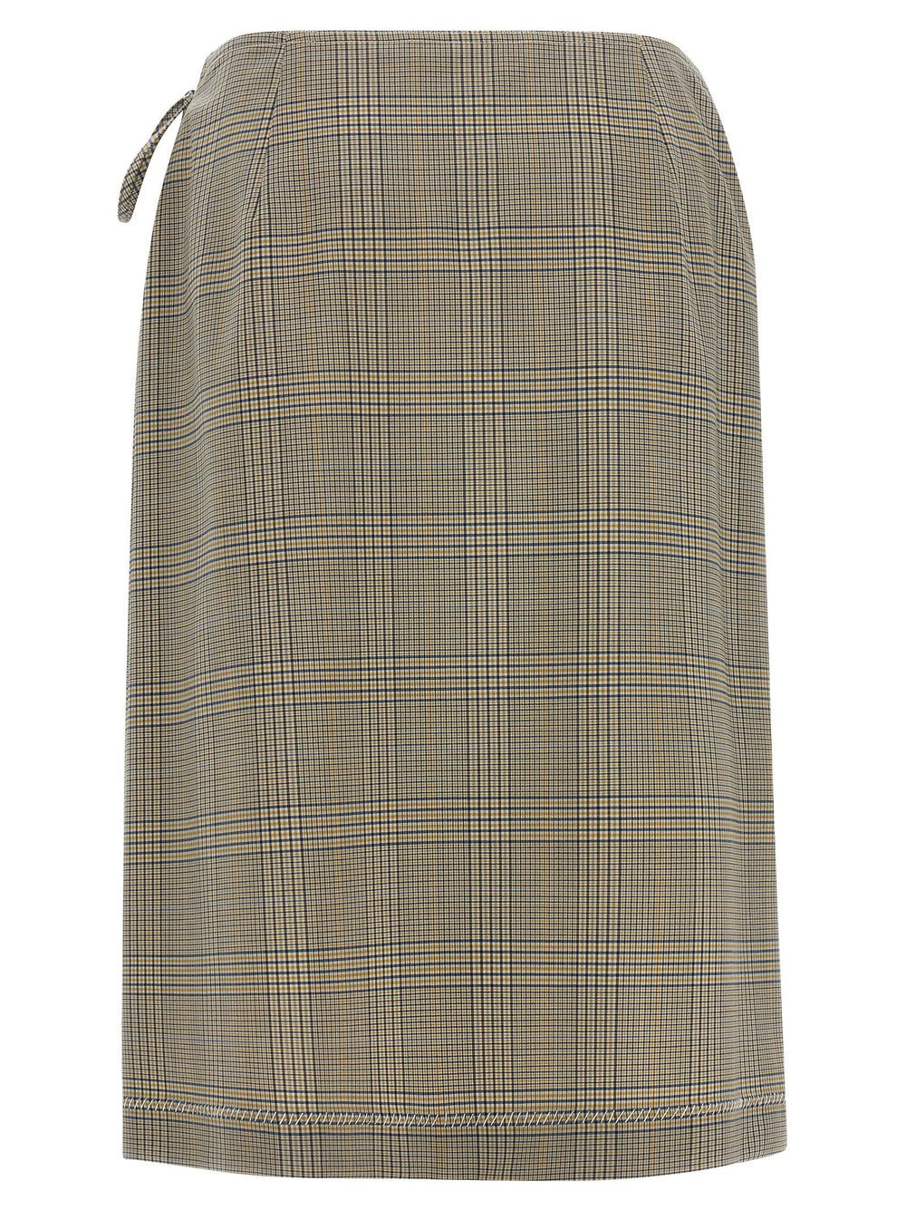 Marni Gray Polyester Midi Skirt - IT38